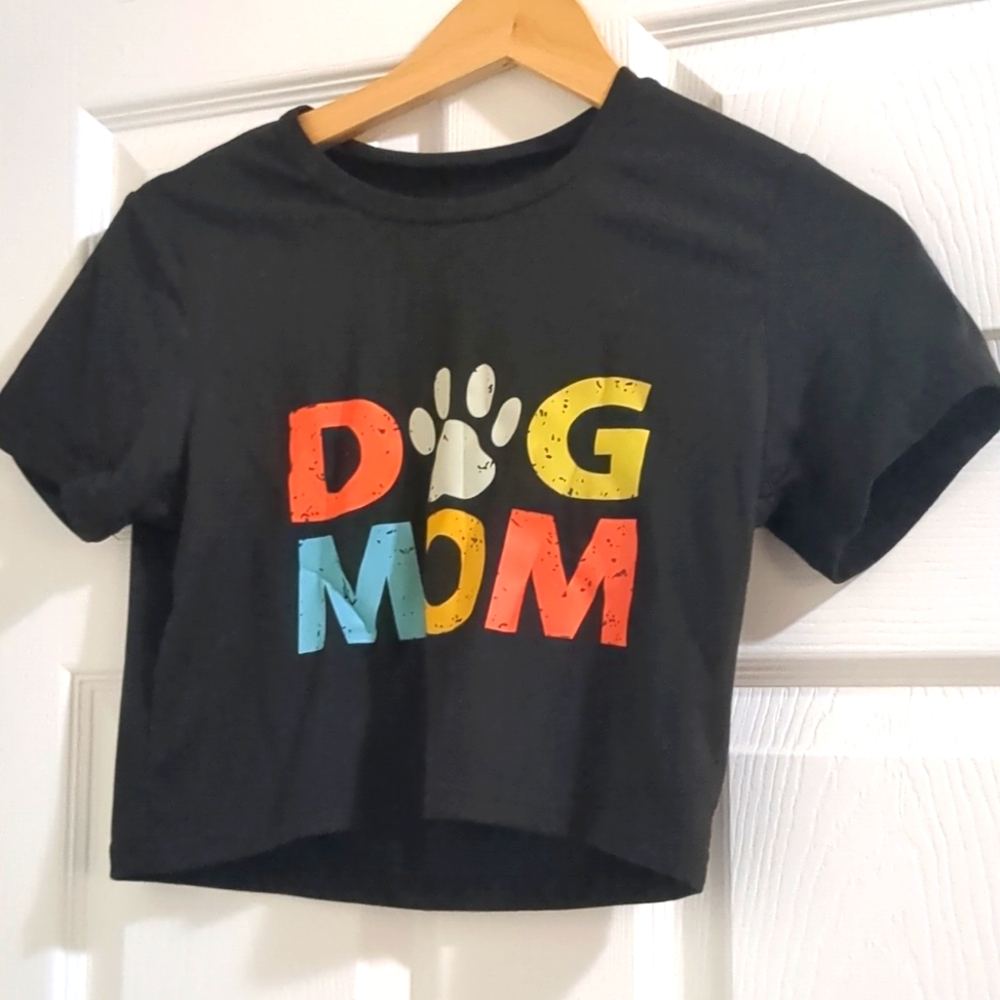 Dog Mom Crop